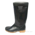 Rubber Boots With Zipper